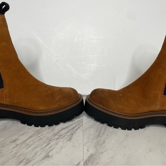 Sam Edelman Laguna Brown Suede Chelsea Boot 5 1/2 M - Picture 7 of 16